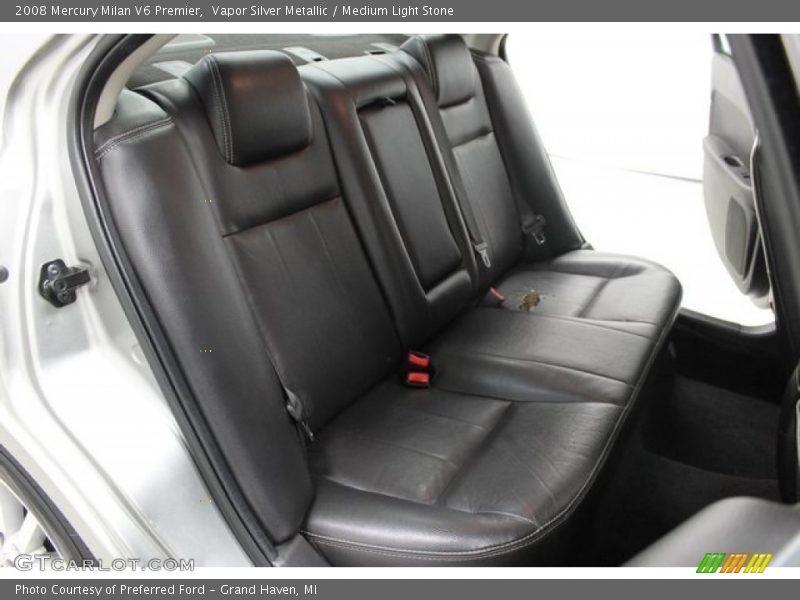 Vapor Silver Metallic / Medium Light Stone 2008 Mercury Milan V6 Premier