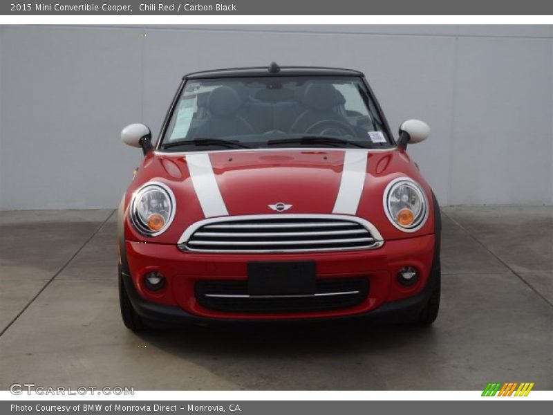 Chili Red / Carbon Black 2015 Mini Convertible Cooper