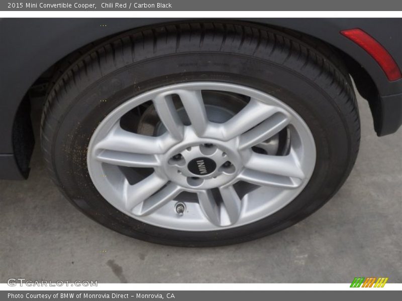 Chili Red / Carbon Black 2015 Mini Convertible Cooper