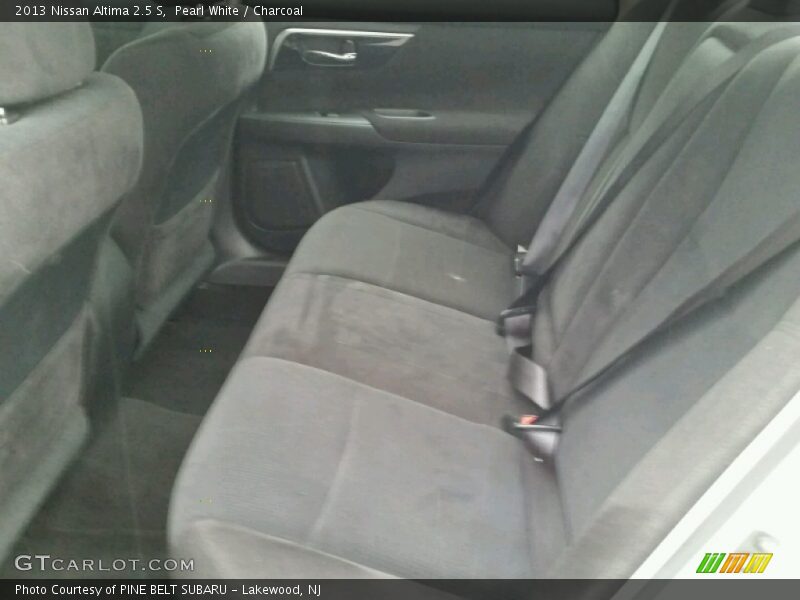 Pearl White / Charcoal 2013 Nissan Altima 2.5 S