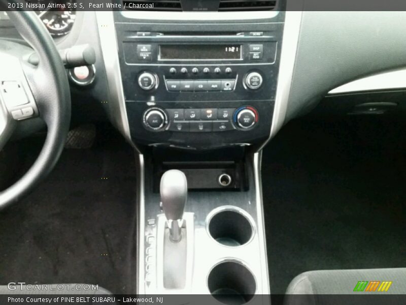 Pearl White / Charcoal 2013 Nissan Altima 2.5 S