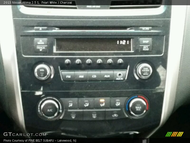 Pearl White / Charcoal 2013 Nissan Altima 2.5 S