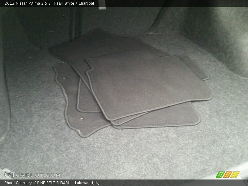 Pearl White / Charcoal 2013 Nissan Altima 2.5 S