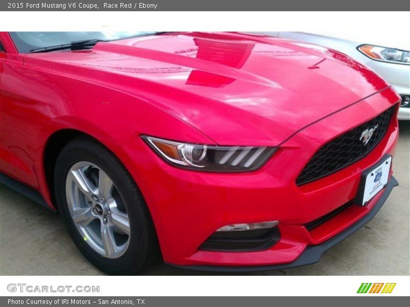 Race Red / Ebony 2015 Ford Mustang V6 Coupe