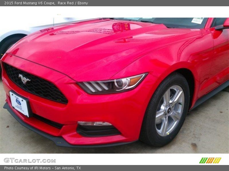 Race Red / Ebony 2015 Ford Mustang V6 Coupe