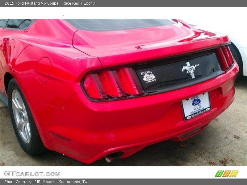 Race Red / Ebony 2015 Ford Mustang V6 Coupe