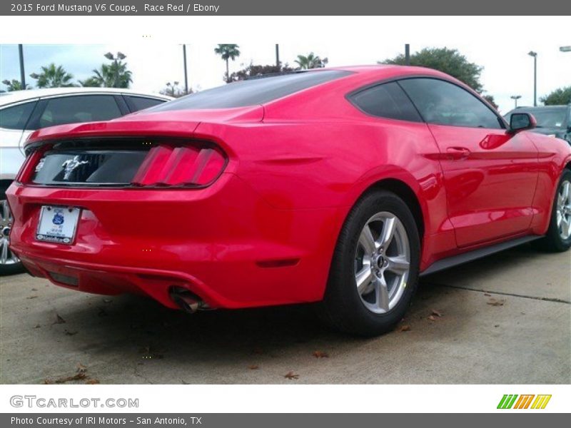 Race Red / Ebony 2015 Ford Mustang V6 Coupe