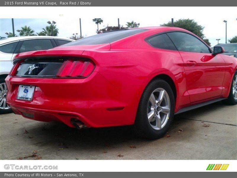 Race Red / Ebony 2015 Ford Mustang V6 Coupe