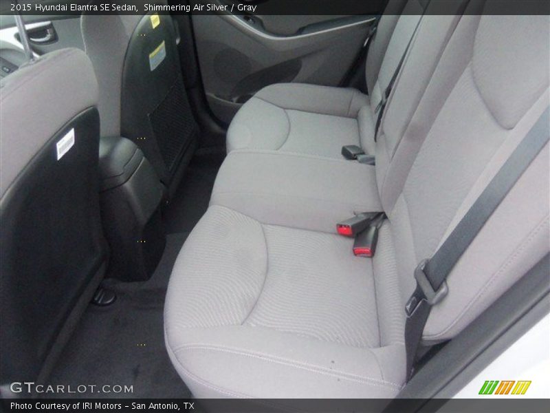 Shimmering Air Silver / Gray 2015 Hyundai Elantra SE Sedan
