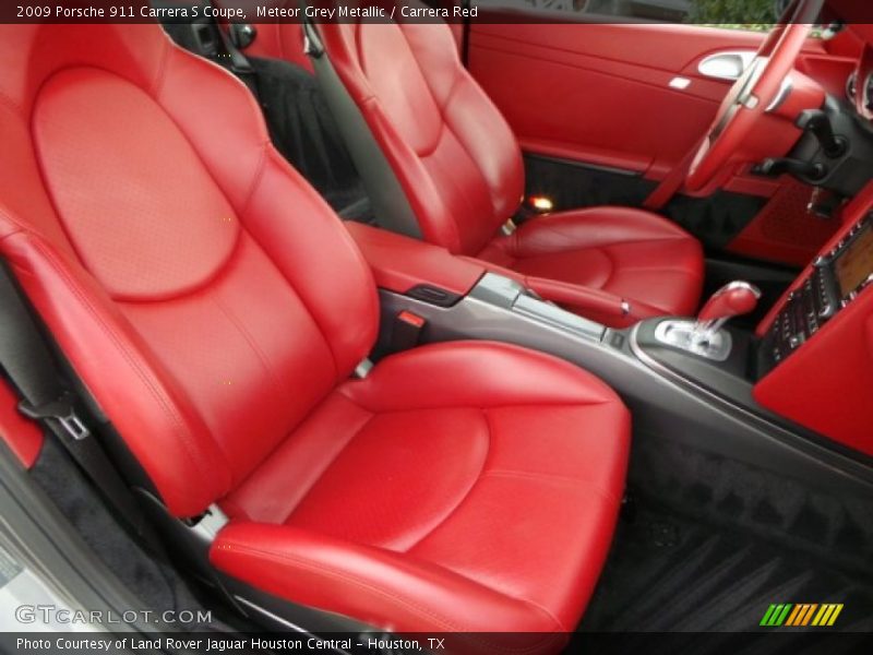 Front Seat of 2009 911 Carrera S Coupe