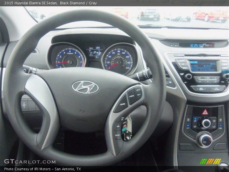 Black Diamond / Gray 2015 Hyundai Elantra SE Sedan