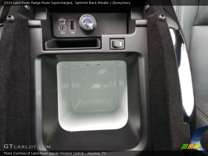 Santorini Black Metallic / Ebony/Ivory 2014 Land Rover Range Rover Supercharged