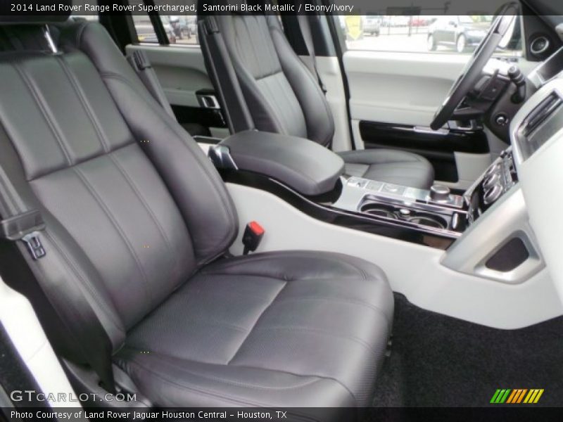 Front Seat of 2014 Range Rover Supercharged