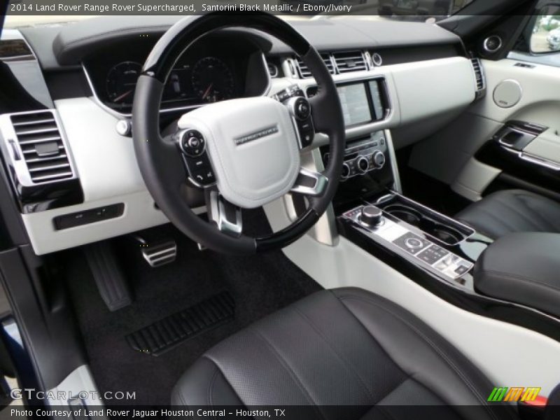 Ebony/Ivory Interior - 2014 Range Rover Supercharged 