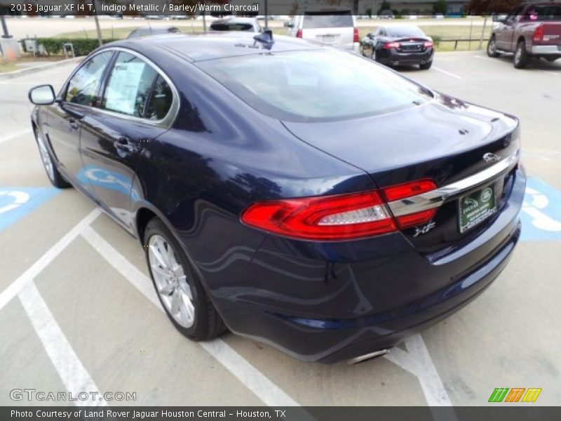 Indigo Metallic / Barley/Warm Charcoal 2013 Jaguar XF I4 T