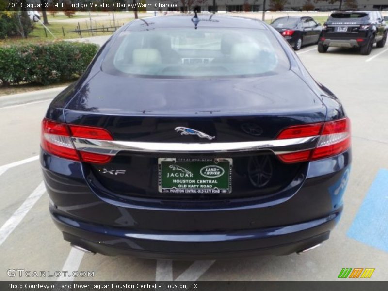 Indigo Metallic / Barley/Warm Charcoal 2013 Jaguar XF I4 T