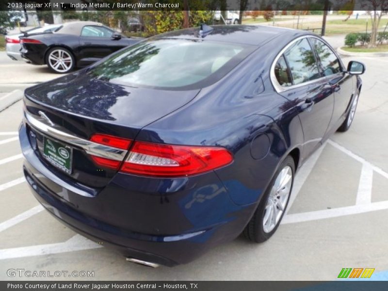 Indigo Metallic / Barley/Warm Charcoal 2013 Jaguar XF I4 T