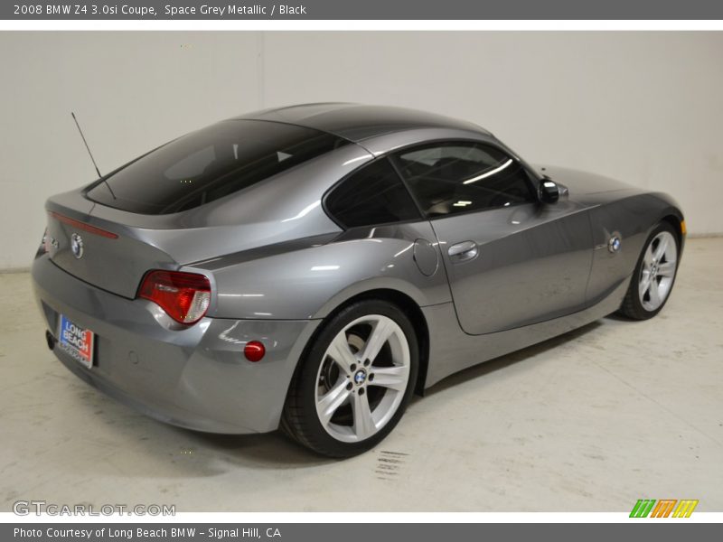 Space Grey Metallic / Black 2008 BMW Z4 3.0si Coupe