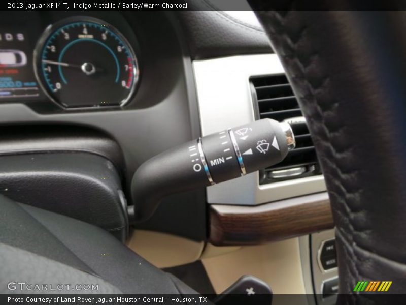 Indigo Metallic / Barley/Warm Charcoal 2013 Jaguar XF I4 T