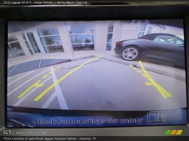 Indigo Metallic / Barley/Warm Charcoal 2013 Jaguar XF I4 T