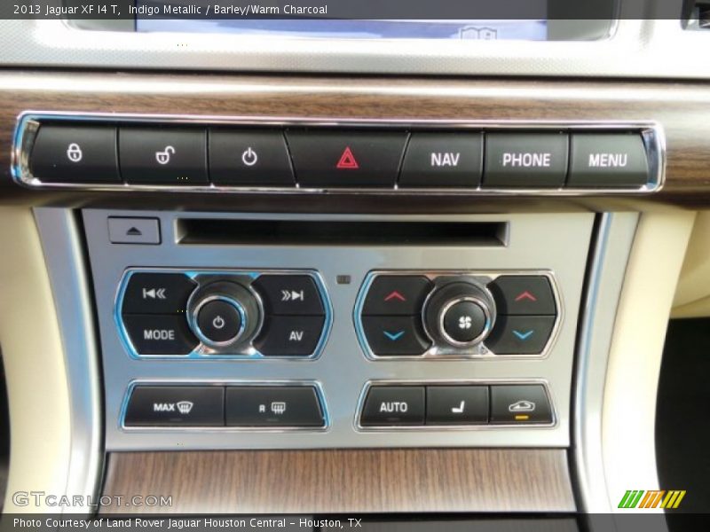 Indigo Metallic / Barley/Warm Charcoal 2013 Jaguar XF I4 T