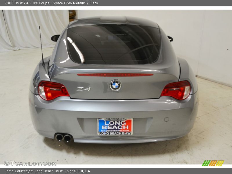 Space Grey Metallic / Black 2008 BMW Z4 3.0si Coupe
