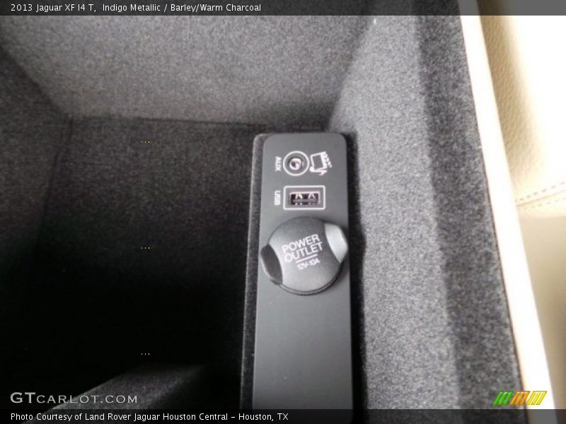 Indigo Metallic / Barley/Warm Charcoal 2013 Jaguar XF I4 T