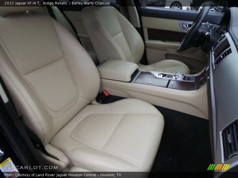 Indigo Metallic / Barley/Warm Charcoal 2013 Jaguar XF I4 T