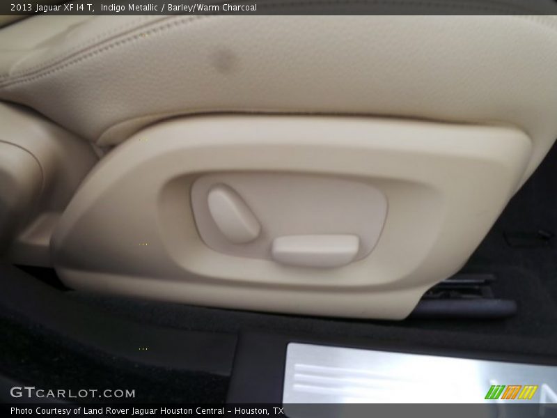 Indigo Metallic / Barley/Warm Charcoal 2013 Jaguar XF I4 T