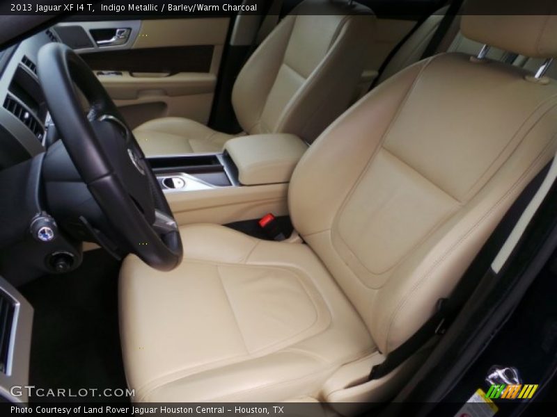 Indigo Metallic / Barley/Warm Charcoal 2013 Jaguar XF I4 T