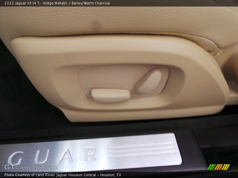 Indigo Metallic / Barley/Warm Charcoal 2013 Jaguar XF I4 T