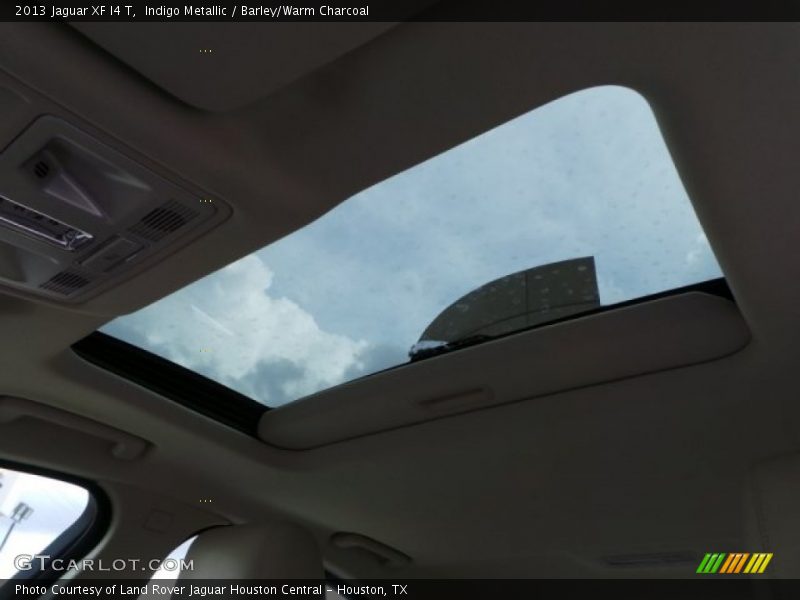 Indigo Metallic / Barley/Warm Charcoal 2013 Jaguar XF I4 T