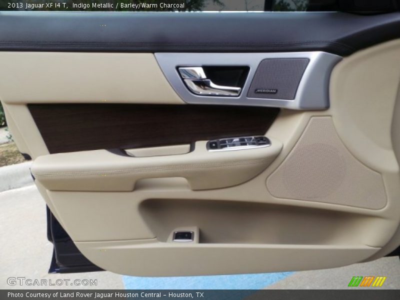 Indigo Metallic / Barley/Warm Charcoal 2013 Jaguar XF I4 T