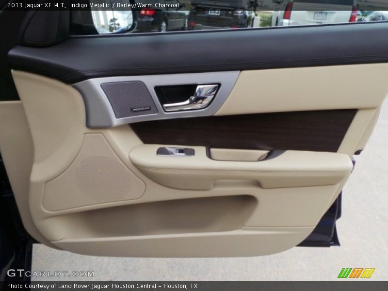 Indigo Metallic / Barley/Warm Charcoal 2013 Jaguar XF I4 T