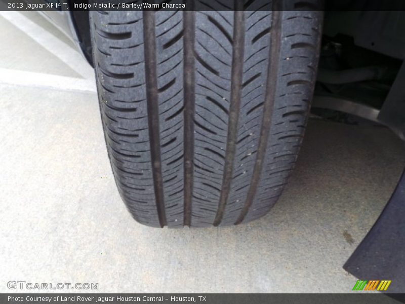Indigo Metallic / Barley/Warm Charcoal 2013 Jaguar XF I4 T