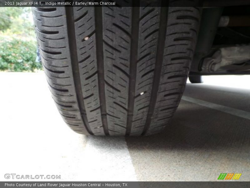 Indigo Metallic / Barley/Warm Charcoal 2013 Jaguar XF I4 T