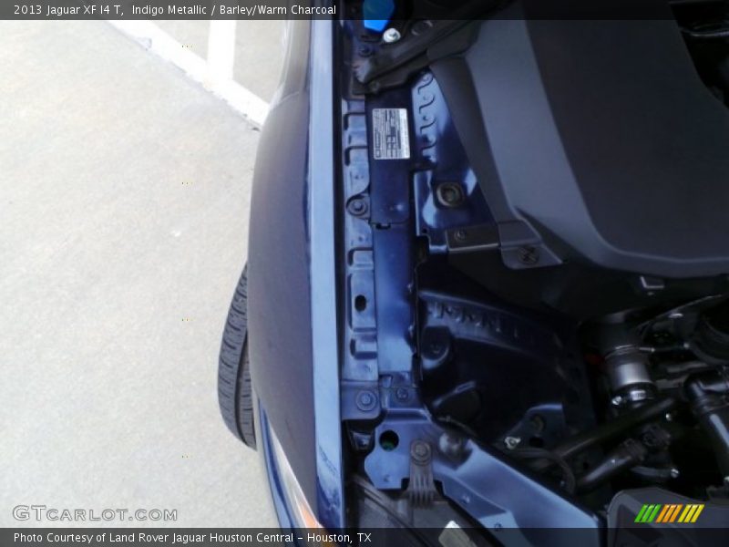 Indigo Metallic / Barley/Warm Charcoal 2013 Jaguar XF I4 T
