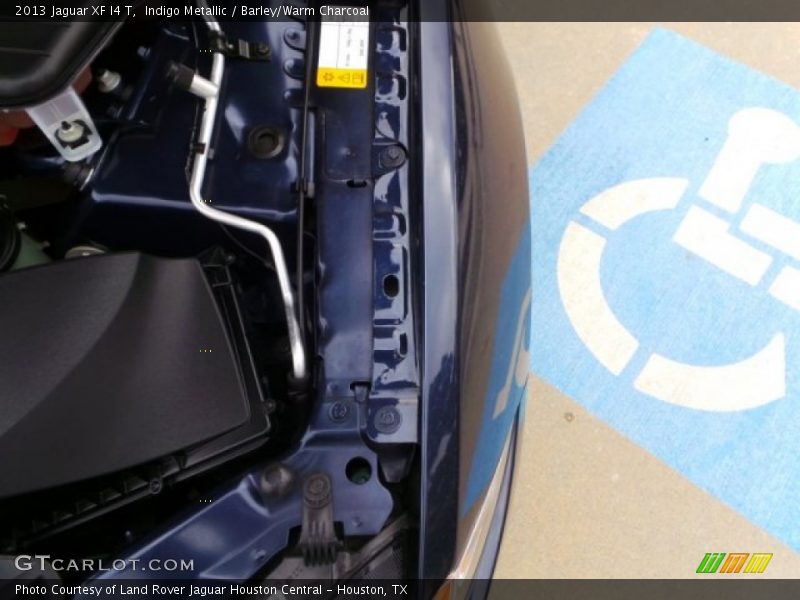 Indigo Metallic / Barley/Warm Charcoal 2013 Jaguar XF I4 T