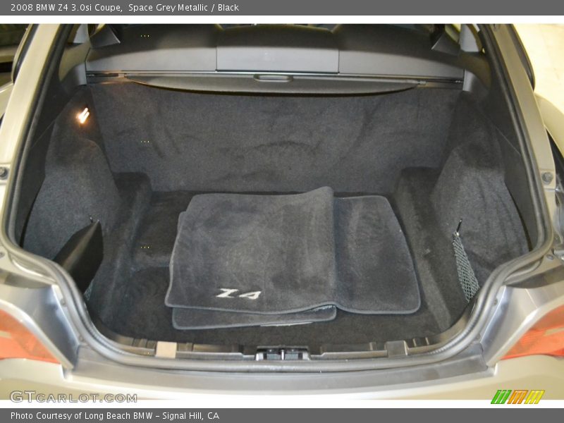 Space Grey Metallic / Black 2008 BMW Z4 3.0si Coupe