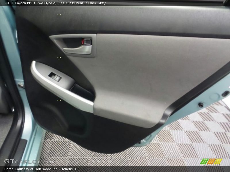 Sea Glass Pearl / Dark Gray 2013 Toyota Prius Two Hybrid