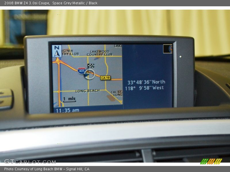 Navigation of 2008 Z4 3.0si Coupe