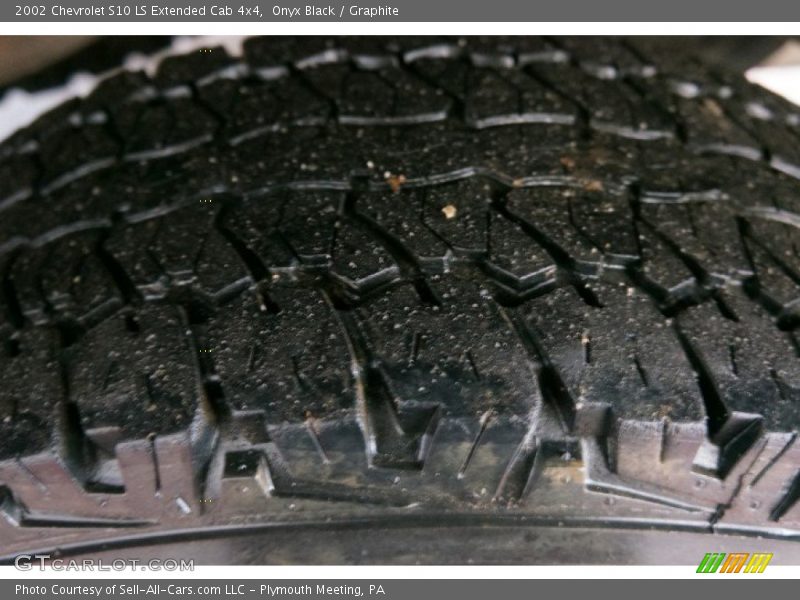 Onyx Black / Graphite 2002 Chevrolet S10 LS Extended Cab 4x4