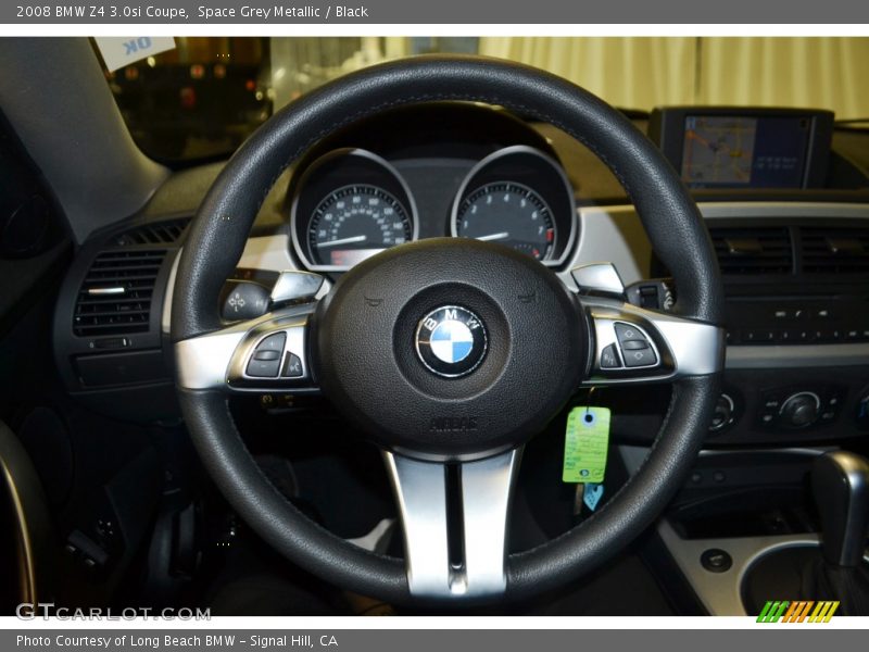 Space Grey Metallic / Black 2008 BMW Z4 3.0si Coupe