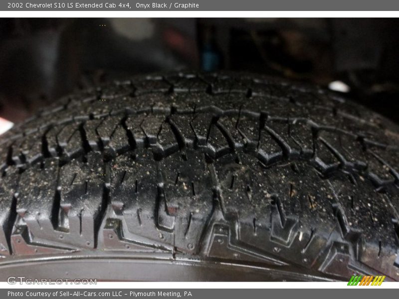 Onyx Black / Graphite 2002 Chevrolet S10 LS Extended Cab 4x4