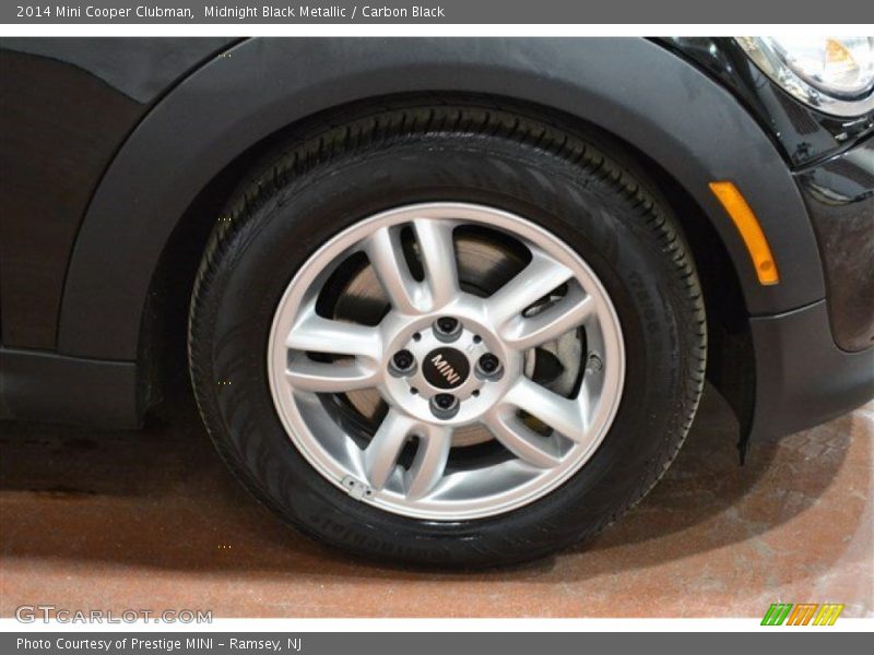 Midnight Black Metallic / Carbon Black 2014 Mini Cooper Clubman