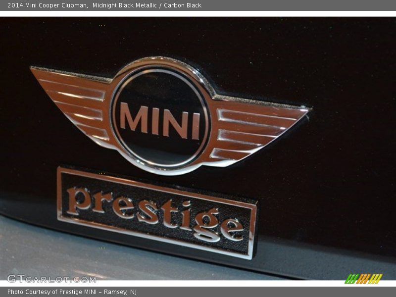 Midnight Black Metallic / Carbon Black 2014 Mini Cooper Clubman