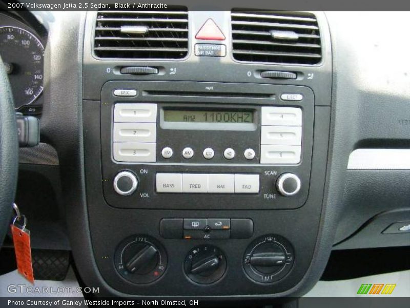 Black / Anthracite 2007 Volkswagen Jetta 2.5 Sedan