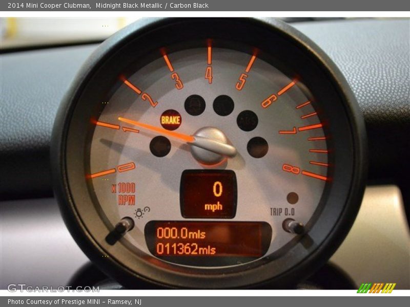 Midnight Black Metallic / Carbon Black 2014 Mini Cooper Clubman