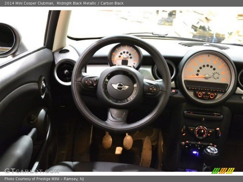 Midnight Black Metallic / Carbon Black 2014 Mini Cooper Clubman