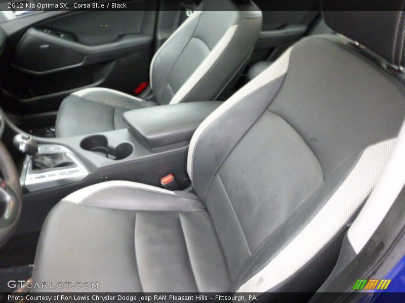 Corsa Blue / Black 2012 Kia Optima SX